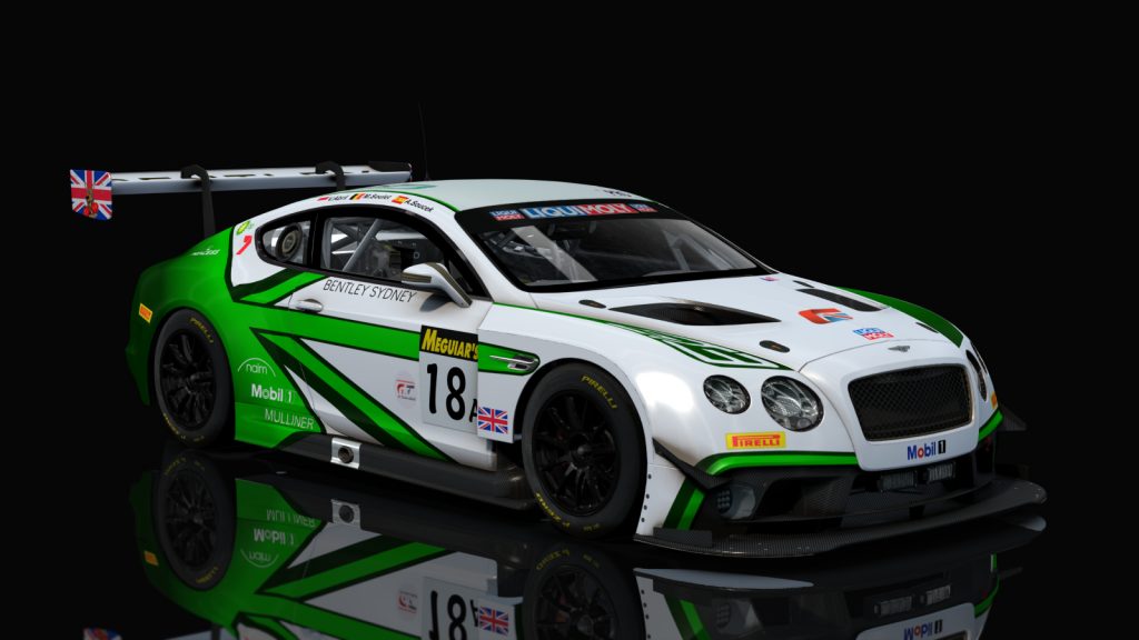 BENTLEY CONTINENTAL GT3 2015 ACC (2in1)