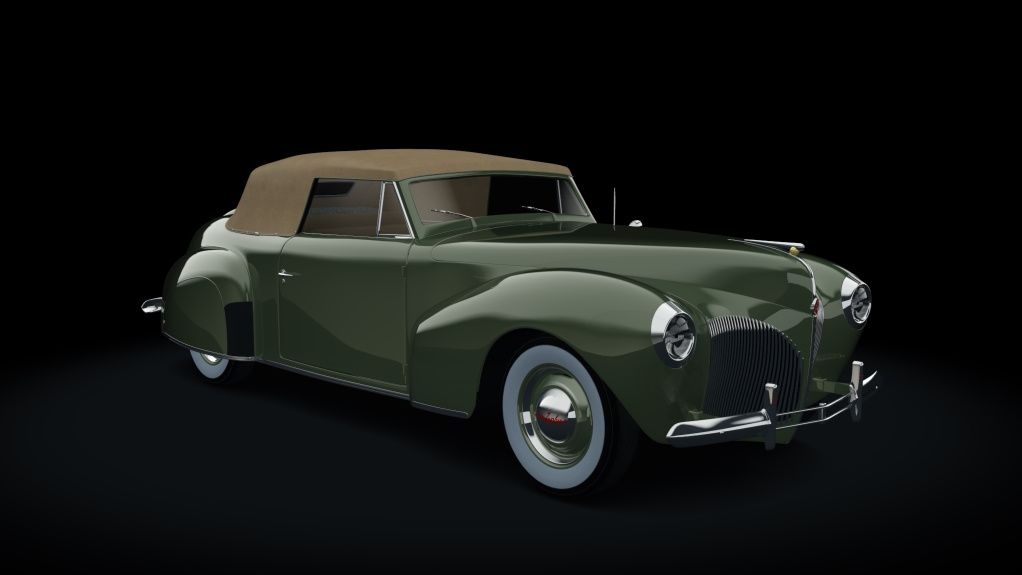 LINCOLN ZEPHYR CONTINENTAL CABRIOLET 1939-模拟第一站