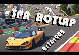 SPA HOTLAP Assetto Corsa Competizione 2.16.902 McLaren 720S GT3 – Spa-模拟第一站